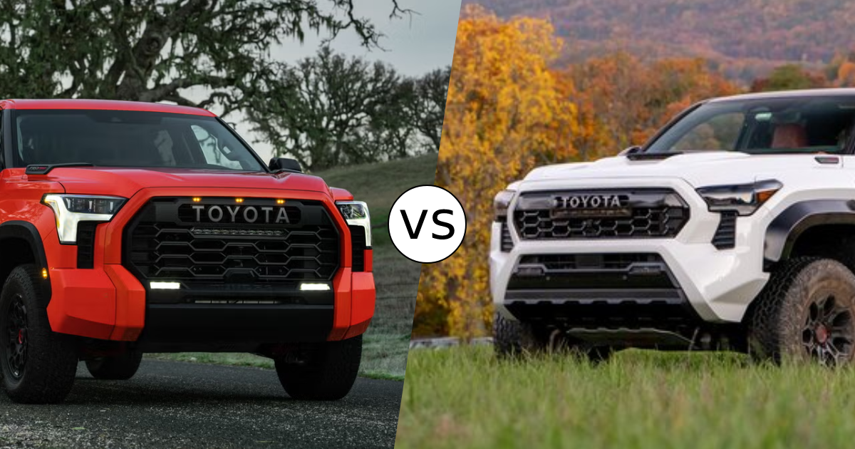 2025 Toyota Tacoma vs. Toyota Tundra