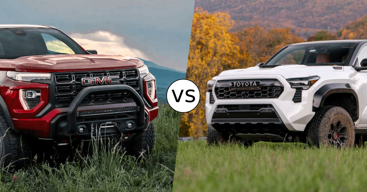 2025 Toyota Tacoma vs. GMC Canyon