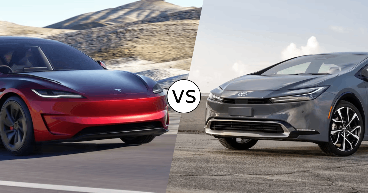 2026 Toyota Prius Prime vs. Tesla Model 3