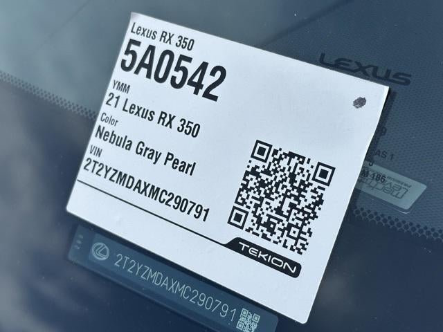 2021 Lexus RX 350 F Sport Handling