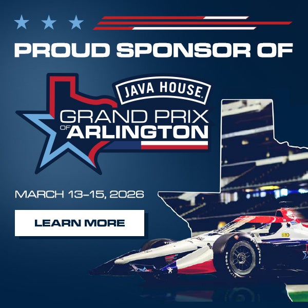 Proud Sponsor of Grand Prix of Arlington! Learn More here