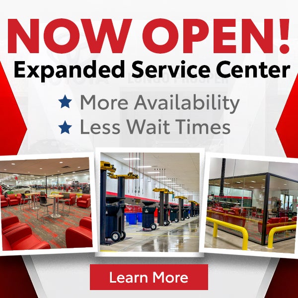 Expanded Service Center Now Open!
