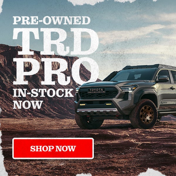 Shop pre-owned TRD PRO